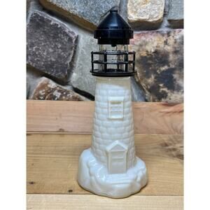 VTG Old Spice Lighthouse Decanter After Shave Cologne Perfume Bottle. Nautical